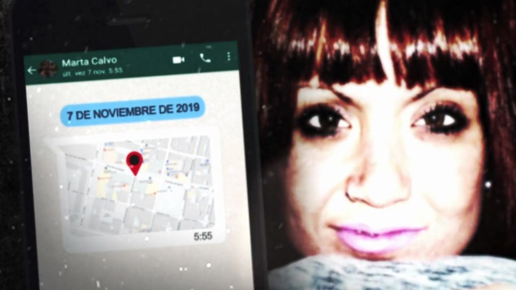 El móvil de la desaparecida Marta Calvo se conectó ayer a las 15:55 de la tarde