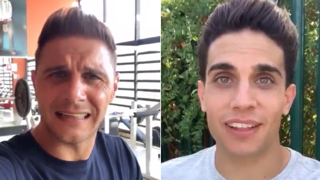 Joaquín Sánchez reta a Marc Bartra a un partido de tenis: "Ve poniendo fecha que te voy a dar la del tigre" Joaquín Sánchez reta a Marc Bartra a un partido de tenis: "Ve poniendo fecha que te voy a dar la del tigre"