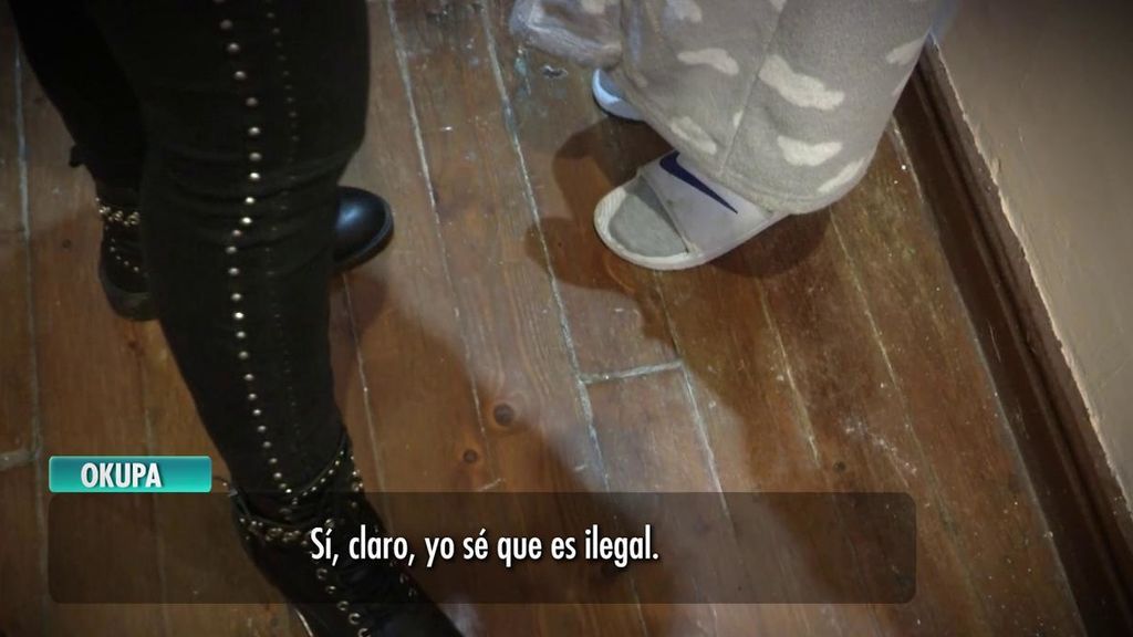 Los 'okupas' de Trapagaran dan su versión de los hechos