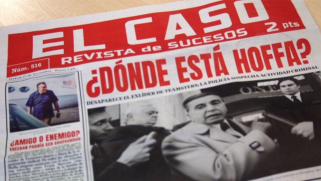 Netflix resucita la revista 'El Caso' para buscar a Jimmy Hoffa