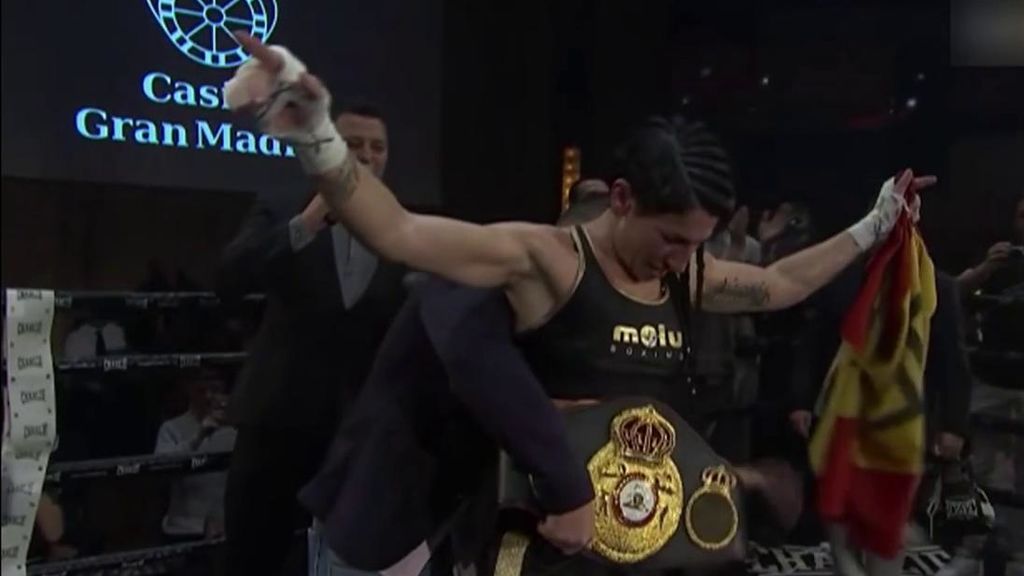 Miriam Gutiérrez, campeona del mundo de boxeo en peso ligero