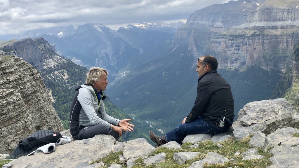 Nuevo objetivo de Calleja en 'Volando Voy': instalar una estación meteorológica en Ordesa y Monte Perdido