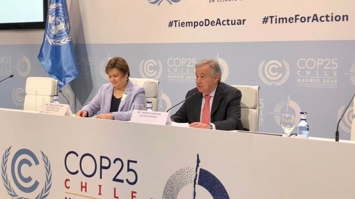 António Guterres exige voluntad política para afrontar el reto climático
