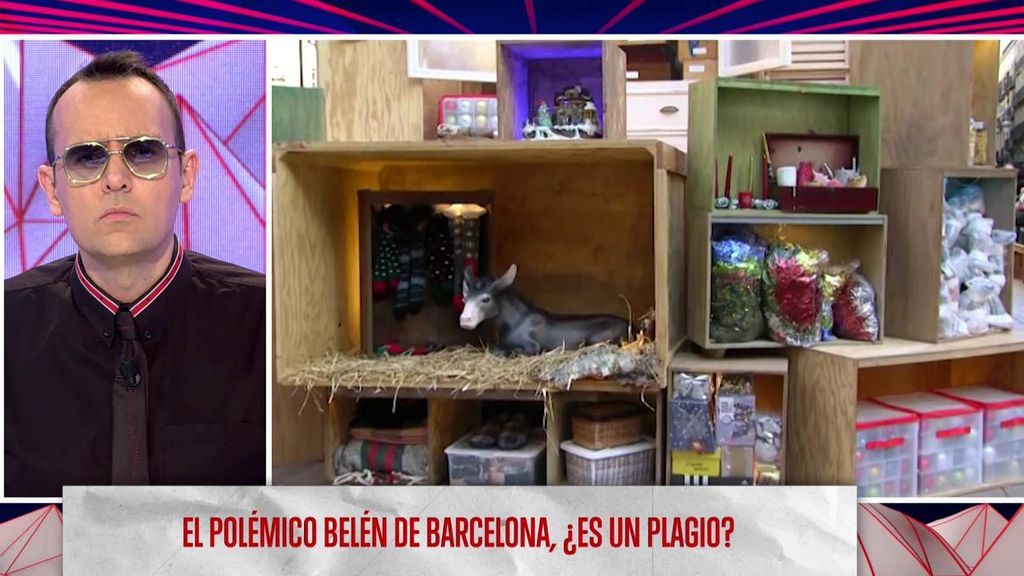 Paula Bosch, autora del Belén de Barcelona, se entera por 'Todo es mentira' de las acusaciones de plagio y niega haber copiado una obra de arte