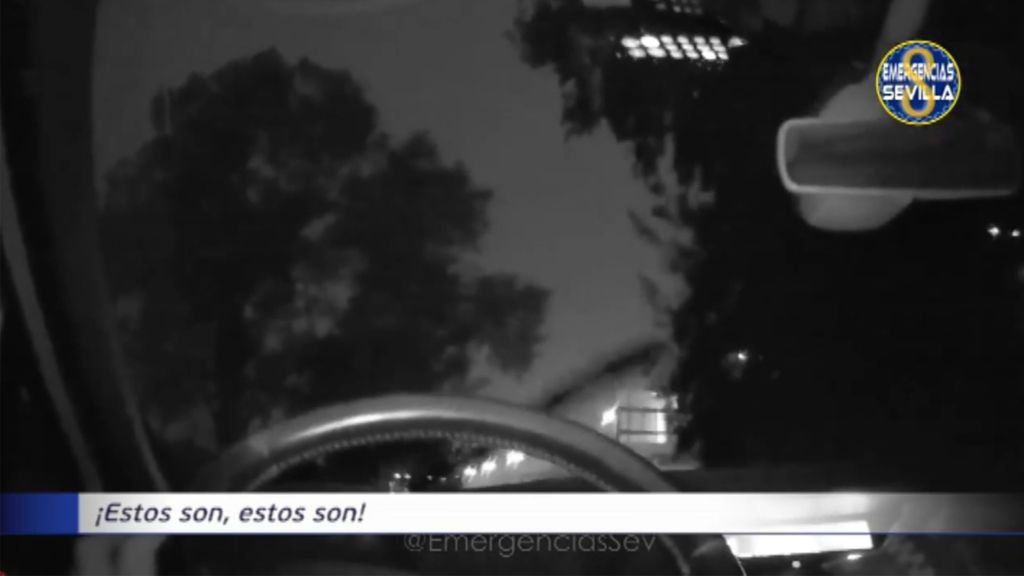Dos menores que tiraban piedras a los coches desde un puente, detenidos en Sevilla tras una persecución de película