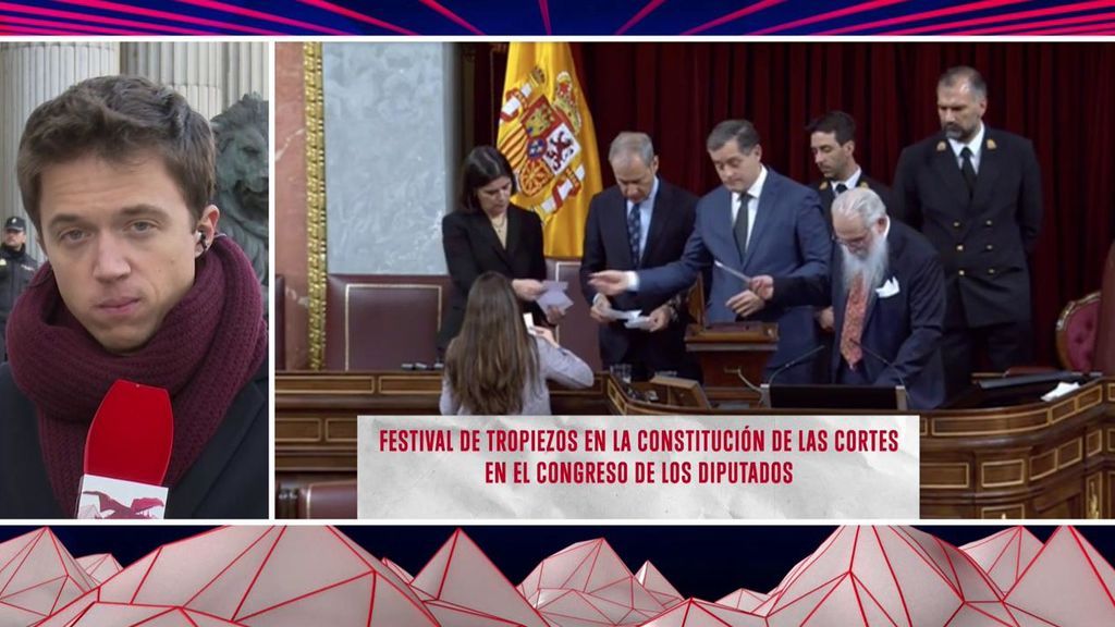 Íñigo Errejón: "Los españoles votaron para que se formase un gobierno y por eso merecen que se pidan disculpas"