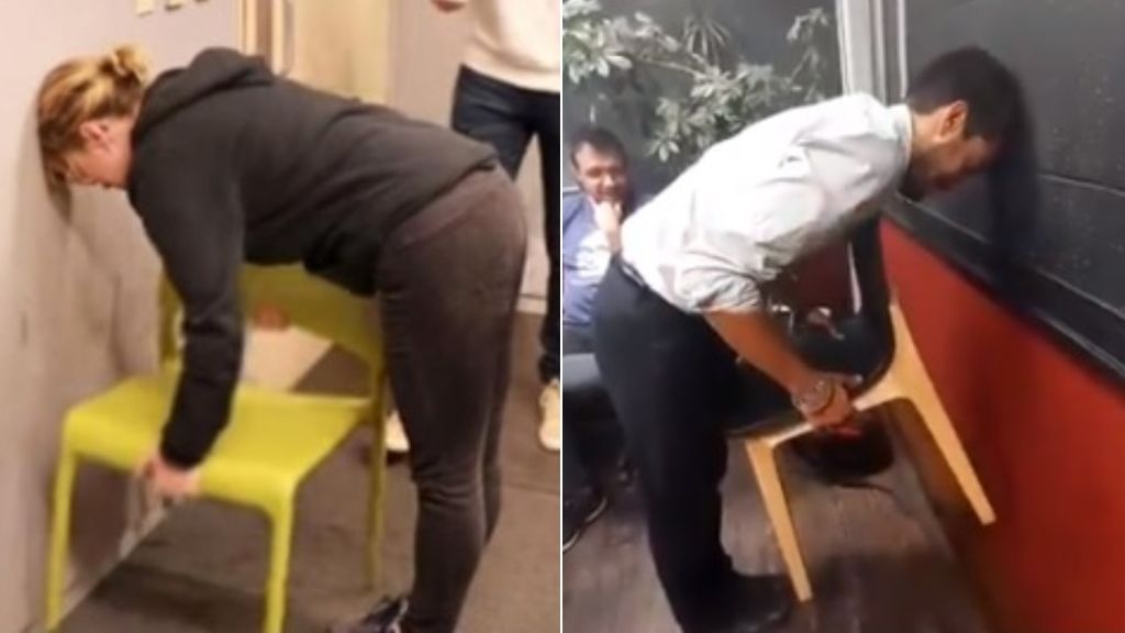 'Chair challenge', el último reto que cuesta más a los chicos que a las chicas