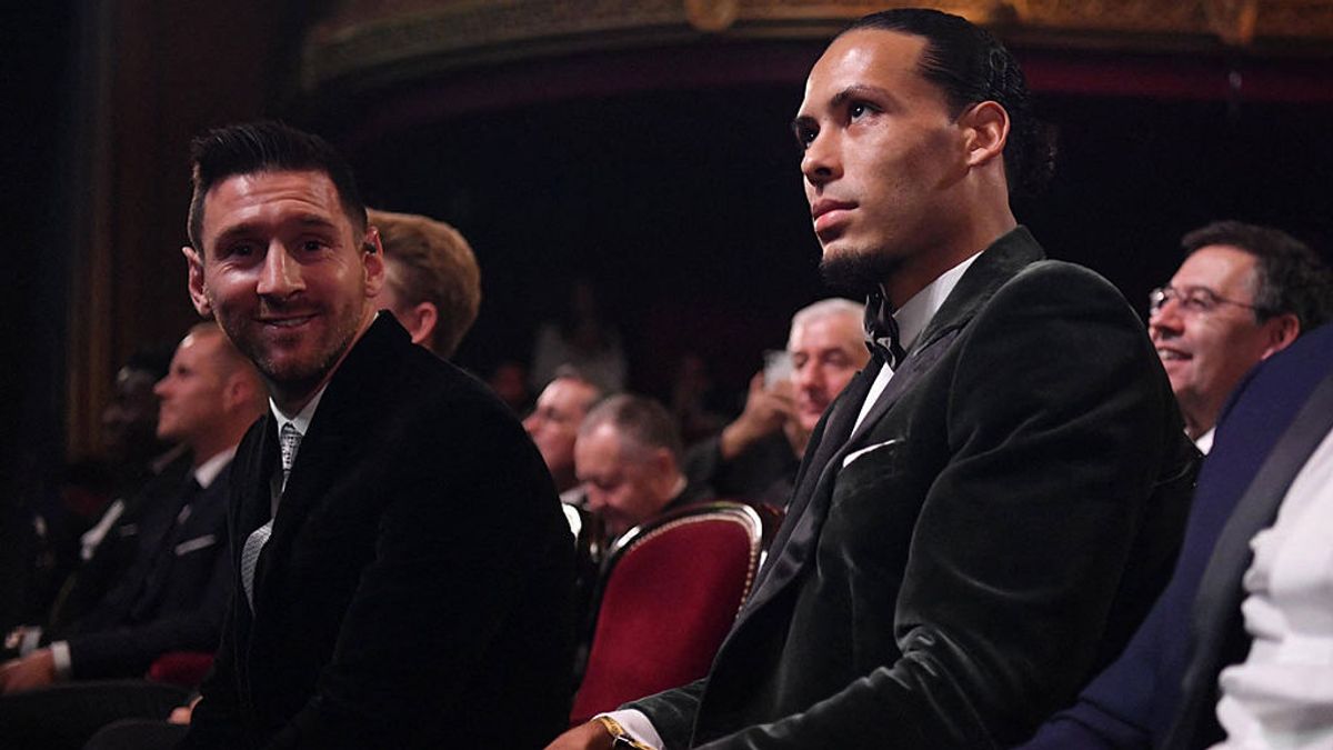 Messi solo saca siete puntos a van Dijk para conquistar su sexto Balón de Oro Messi solo saca siete puntos a van Dijk para conquistar su sexto Balón de Oro
