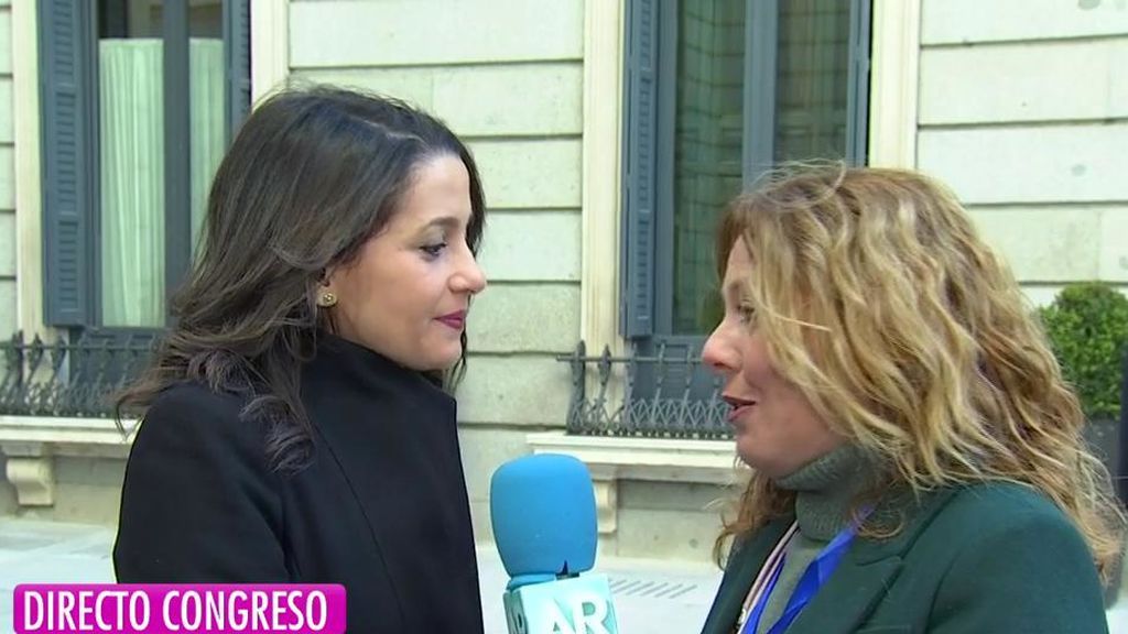 Inés Arrimadas habla de su carta a Pedro Sánchez