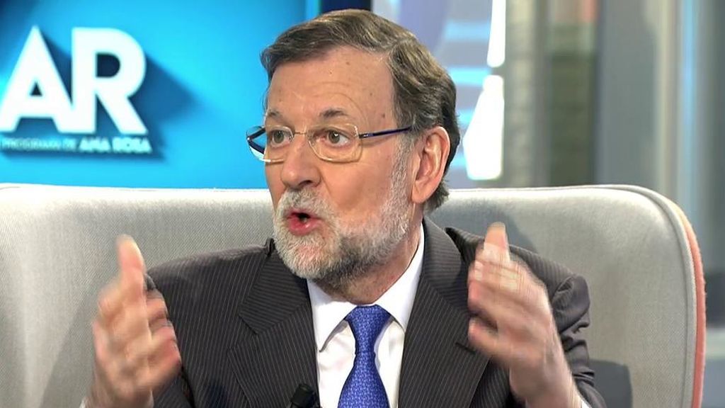 Mariano Rajoy, a Ana Rosa Quintana: "Podríamos hacer un partido político usted y yo"