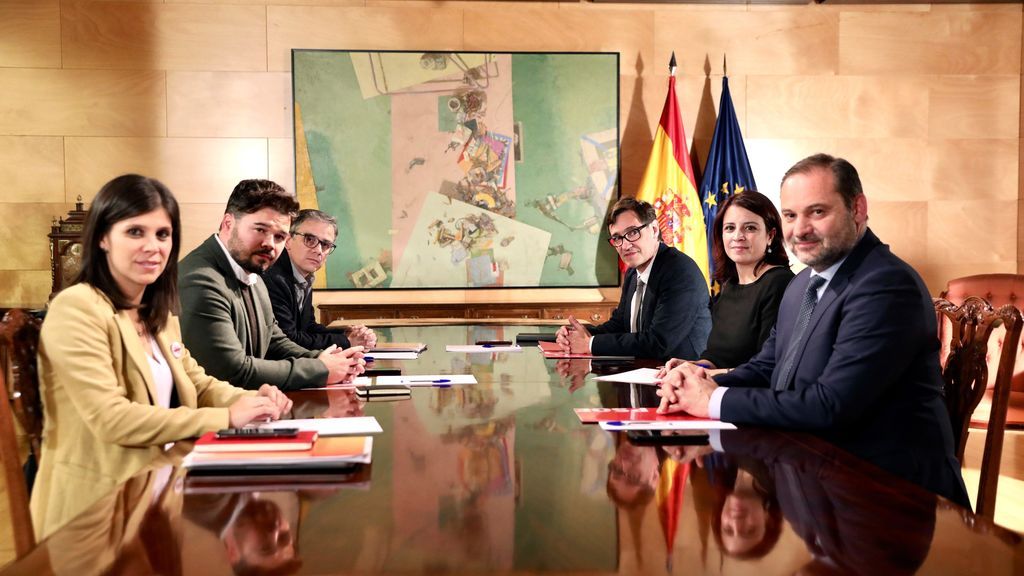 Negociaciones entre PSOE y ERC para formar gobierno
