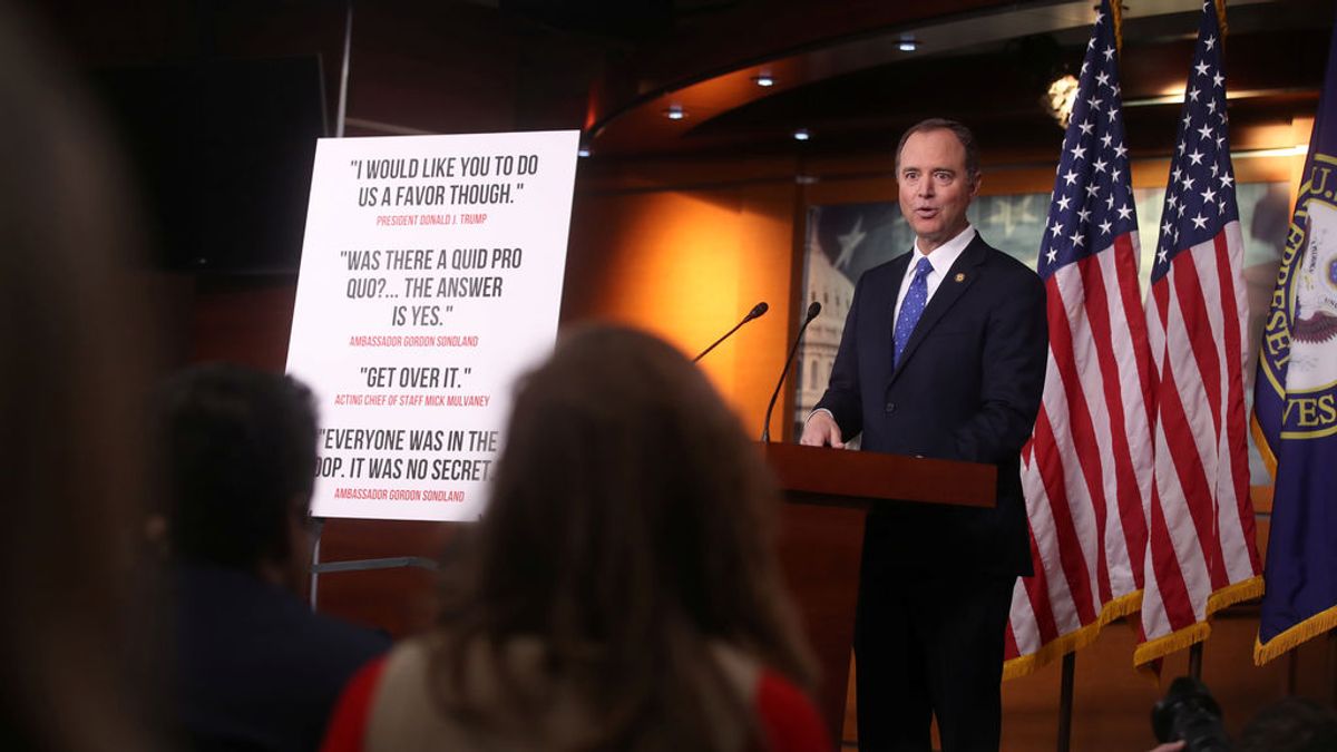 El informe Demócrata para el impeachment acusa a Trump de "abuso de poder" El informe Demócrata para el impeachment acusa a Trump de "abuso de poder"