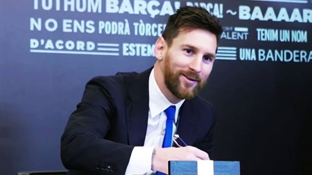 La novena renovación de Messi