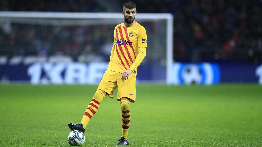 Gerard Piqué 'responde' a la pancarta de Gareth Bale: "Mis prioridades son fútbol, fútbol y fútbol"