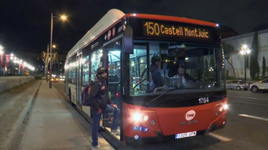 Detenido por tocar el culo a una mujer en un autobús de Barcelona