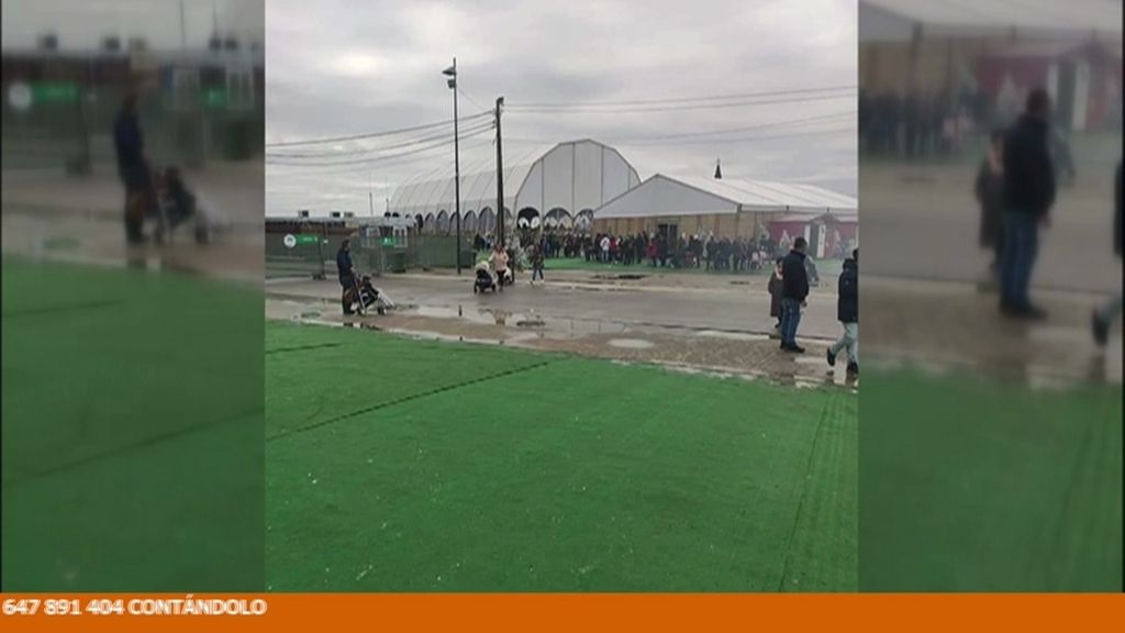 Ni siquiera era césped artificial: era una lona verde