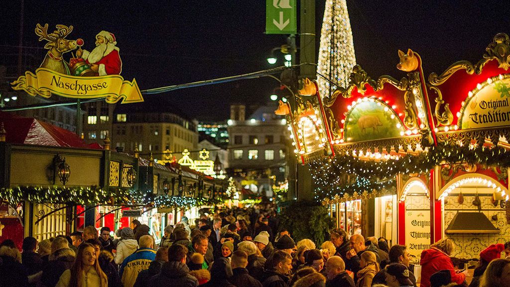 Mercado navideño Hamburgo