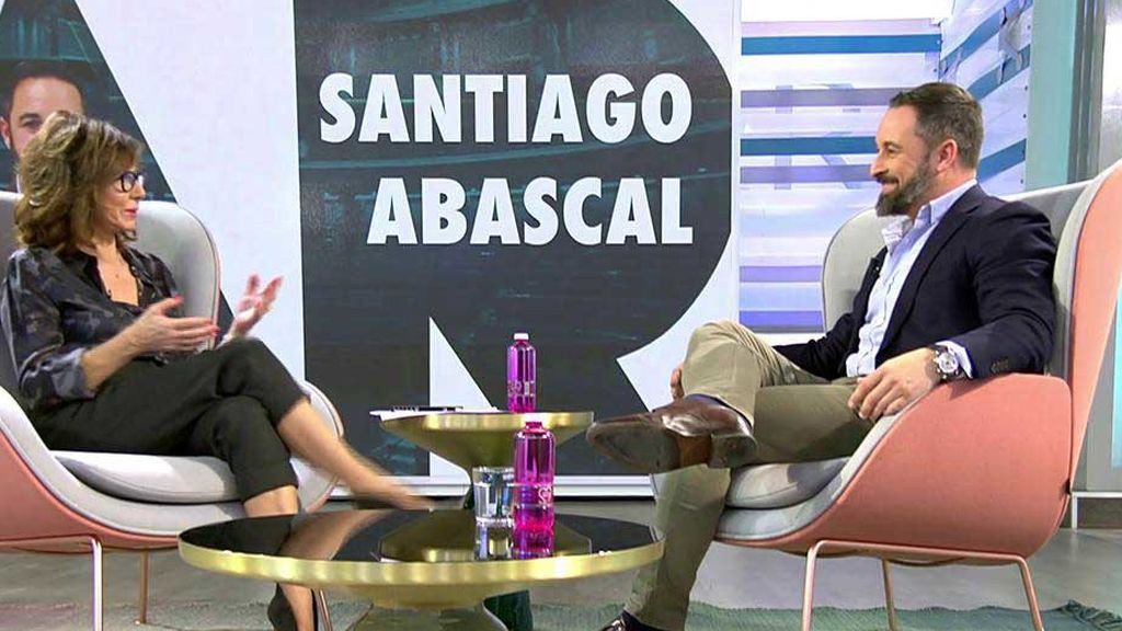 La entrevista de Santiago Abascal en 'El Programa de Ana Rosa', completa