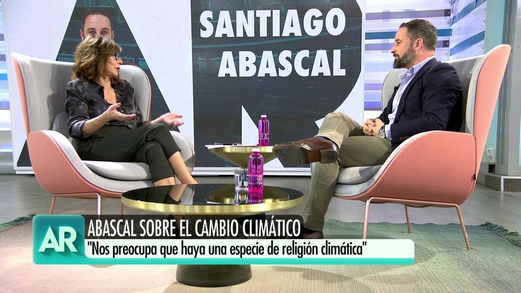 Abascal: "La izquierda está utilizando el cambio climático como una herramienta política"