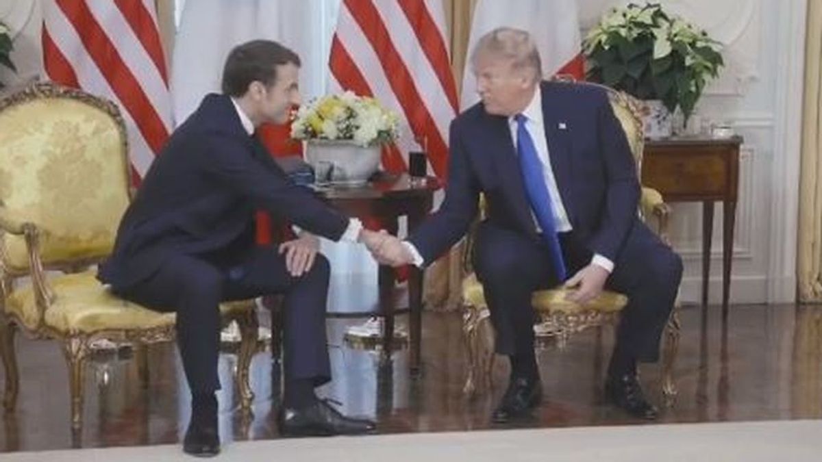 Trump reacciona a las mofas en la OTAN con un vídeo en el que presume del respeto que le guardan los líderes mundiales