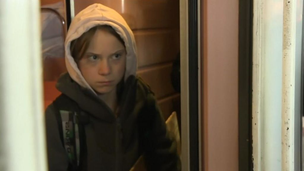 Greta Thunberg llega Madrid para participar en la Cumbre del clima