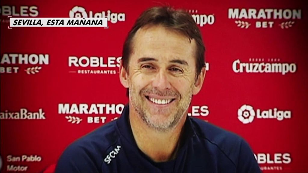 La broma de Lopetegui a Tito González: "Este es como Messi La broma de Lopetegui a Tito González: "Este es como Messi