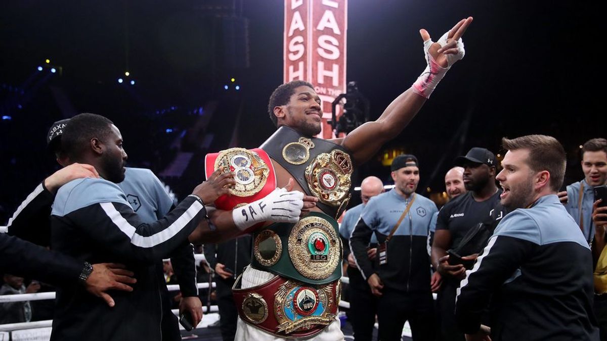 Anthony Joshua recupera el reinado y acaba con el sueño de Andy Ruiz Anthony Joshua recupera el reinado y acaba con el sueño de Andy Ruiz