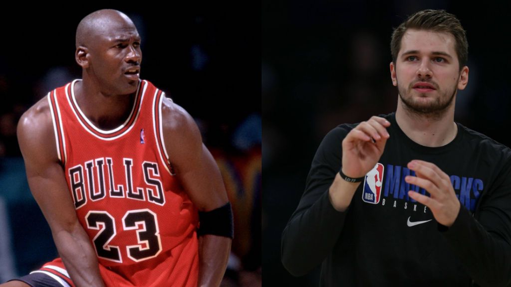 Doncic se atreve a mirarle a la cara a Michael Jordan: bate un nuevo récord para igualarle