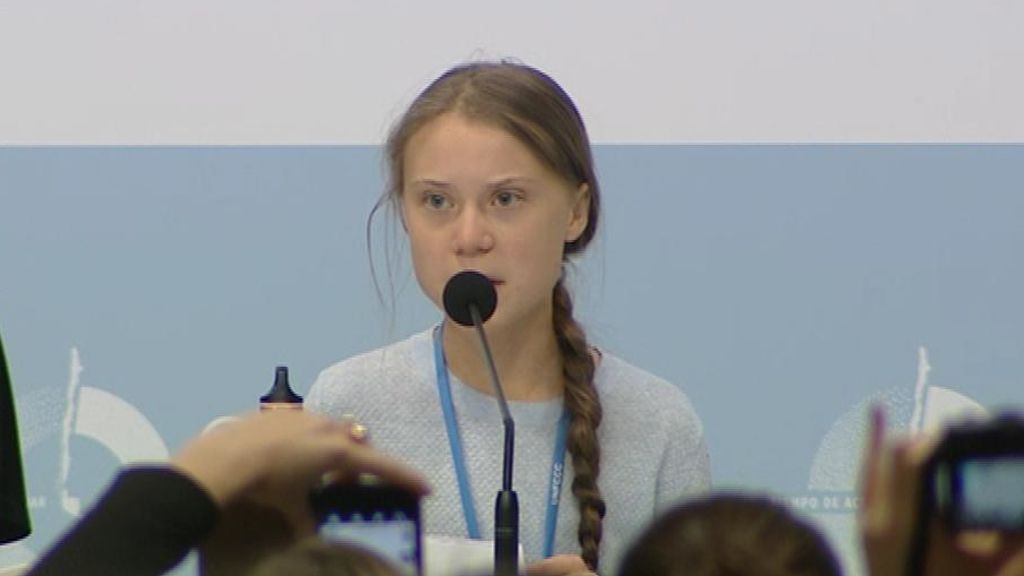 En directo: rueda de prensa de Greta Thunberg en la COP25 En directo: rueda de prensa de Greta Thunberg en la COP25