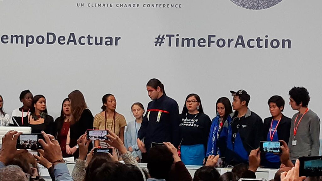 Hablan los activistas a los que Greta quería escuchar: "Es un crimen lo que están haciendo aquí con las generaciones futuras" Hablan los activistas a los que Greta quería escuchar: "Es un crimen lo que están haciendo aquí con las generaciones futuras"