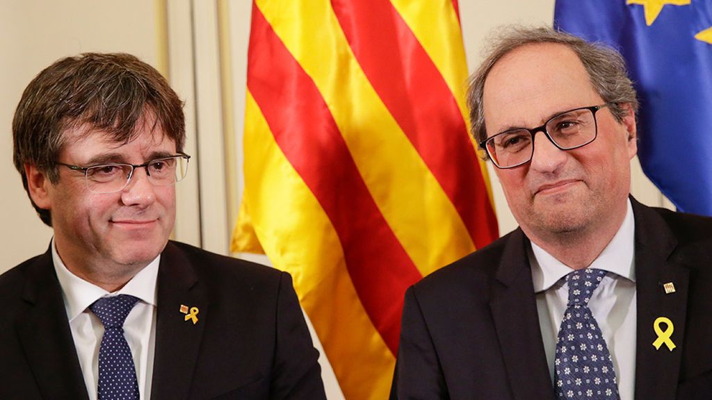 Puigdemont y Torra se reúnen este lunes en Bruselas Puigdemont y Torra se reúnen este lunes en Bruselas