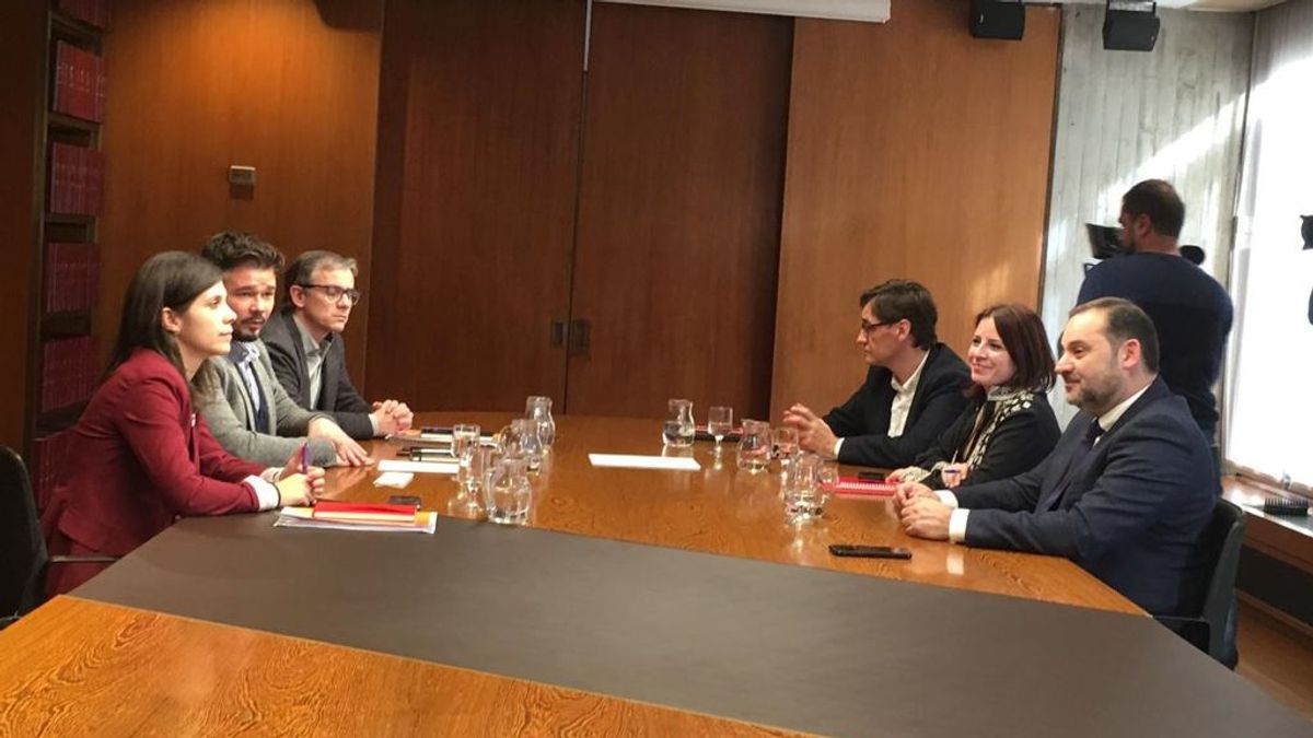 Tercera reunión entre PSOE y ERC para intentar desbloquear la investidura