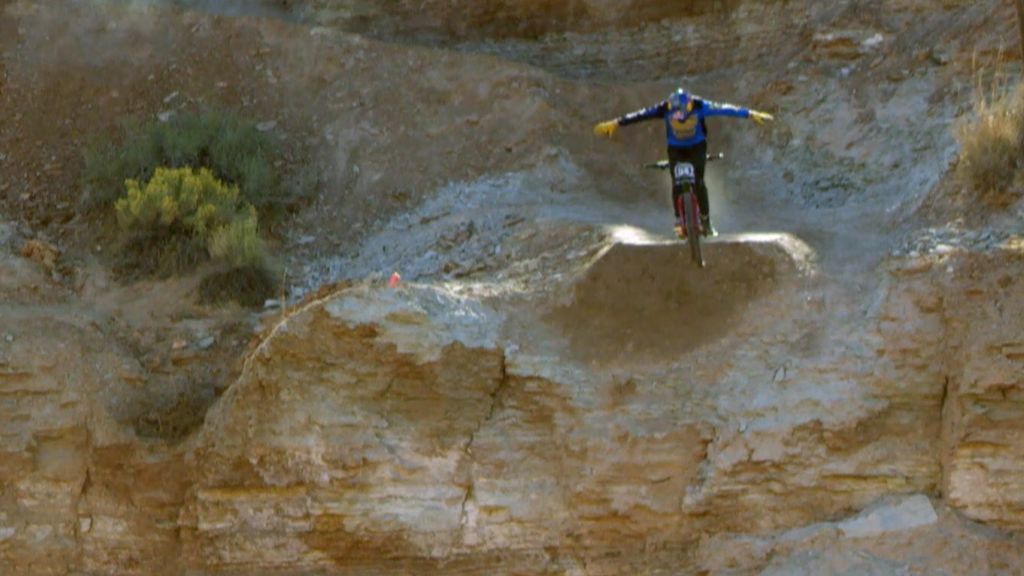 Los vuelos de los corredores de mountain bike en el Rampage 2019