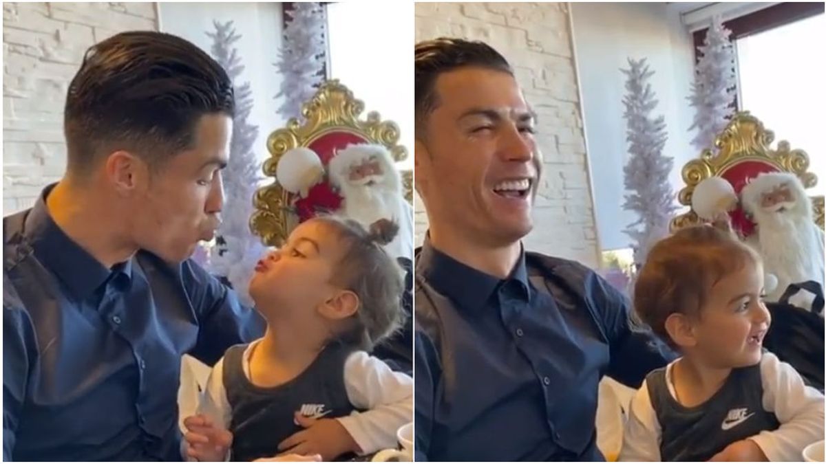 Cristiano se derrite con las primeras palabras en español de Alana: "¿Cómo no me voy a enamorar de esta princesa? Cristiano se derrite con las primeras palabras en español de Alana: "¿Cómo no me voy a enamorar de esta princesa?