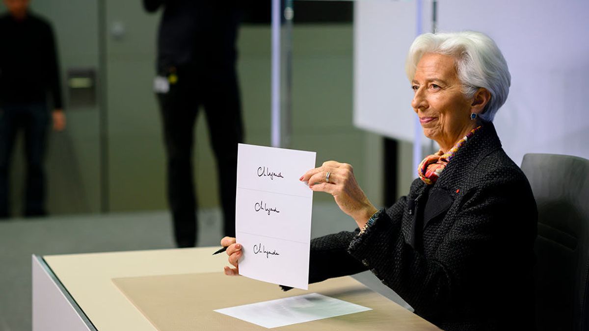 La primera reunión de la presidenta Lagarde La primera reunión de la presidenta Lagarde
