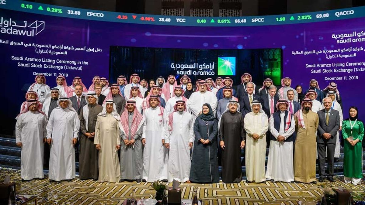 Mucho hablar del clima, pero es el petróleo, idiota: la empresa saudí Aramco vale más que la economía española Mucho hablar del clima, pero es el petróleo, idiota: la empresa saudí Aramco vale más que la economía española