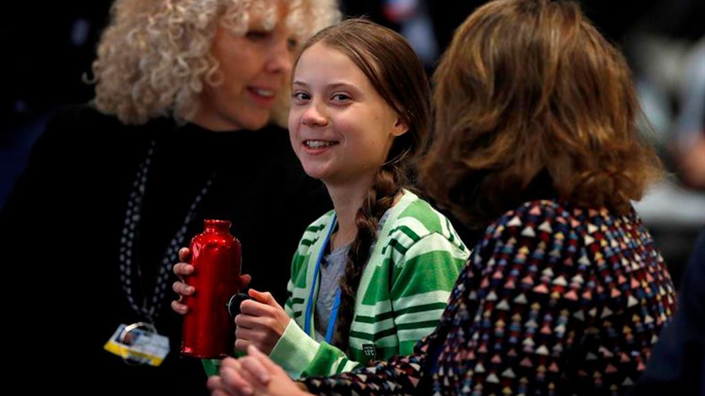 Greta Thunberg en el plenario de la Cumbre del Clima: "Hay esperanza, pero no viene de los gobiernos viene de la sociedad" Greta Thunberg en el plenario de la Cumbre del Clima: "Hay esperanza, pero no viene de los gobiernos viene de la sociedad"