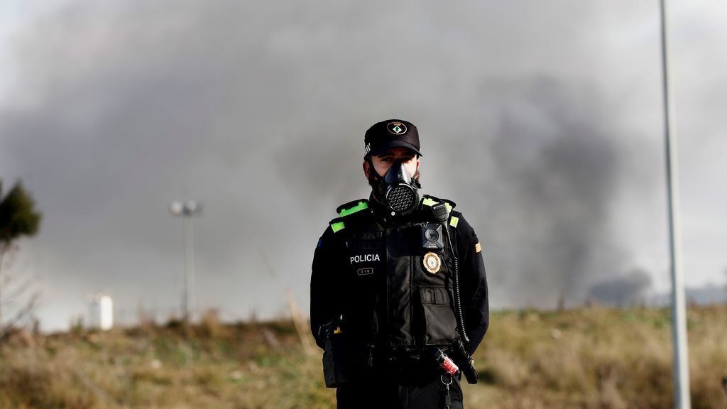 Desactivado el plan de emergencia química por el incendio en Montornés del Vallés