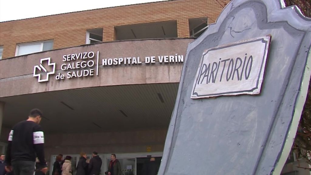 Primer parto de urgencia en Verín tras el cierre del paritorio del hospital