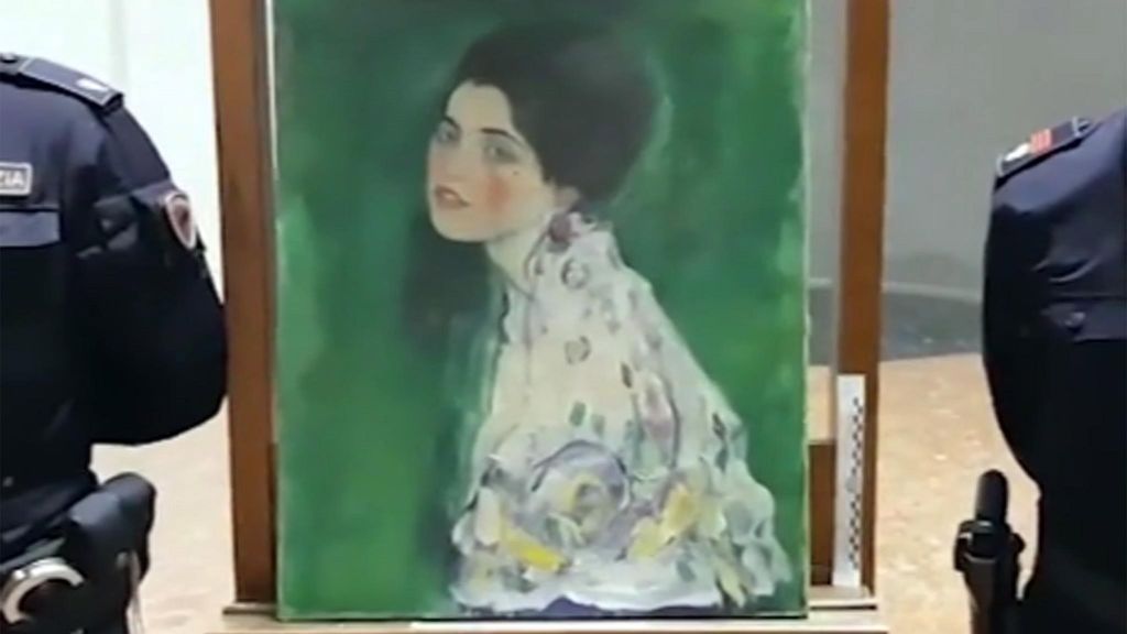 Un cuadro de Klimt aparece 22 años después en el mismo museo donde supuestamente fue robado