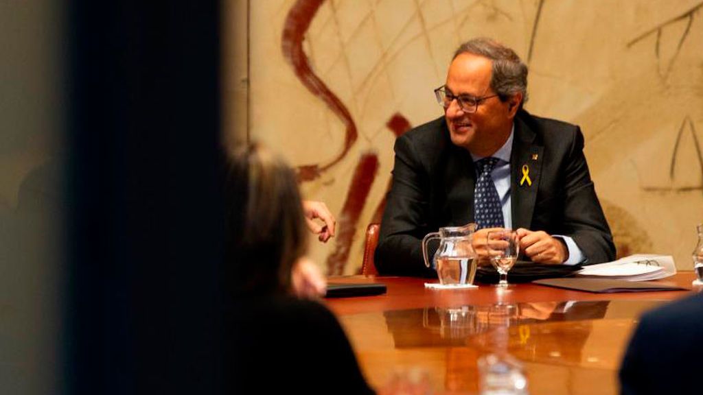 Torra dice que "nada se soluciona" con la llamada de Pedro Sánchez Torra dice que "nada se soluciona" con la llamada de Pedro Sánchez
