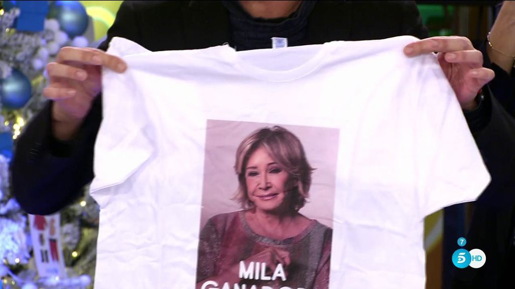 Kiko Hernández te regala una camiseta de 'Mila Ganadora' si demuestras que has votado a la colaboradora para salvarla