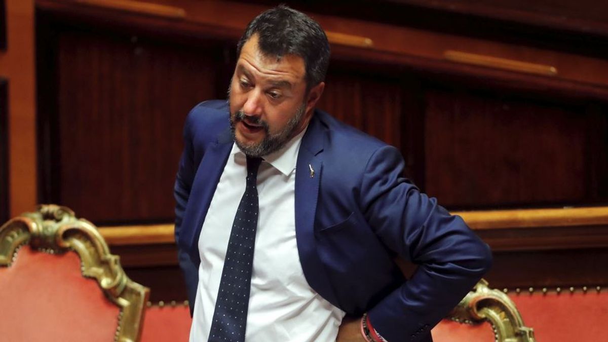 El Falcon de Salvini: investigado por vuelos de Estado con fines partidistas