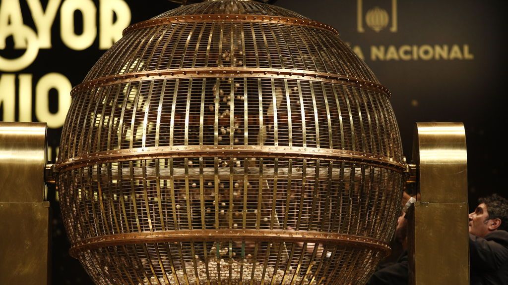 Los bombos de la lotería de Navidad Los bombos de la lotería de Navidad