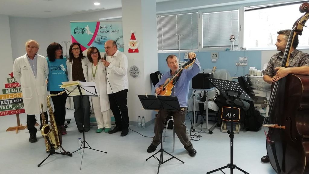 a fuerza del jazz como terapia para los enfermos de cáncer
