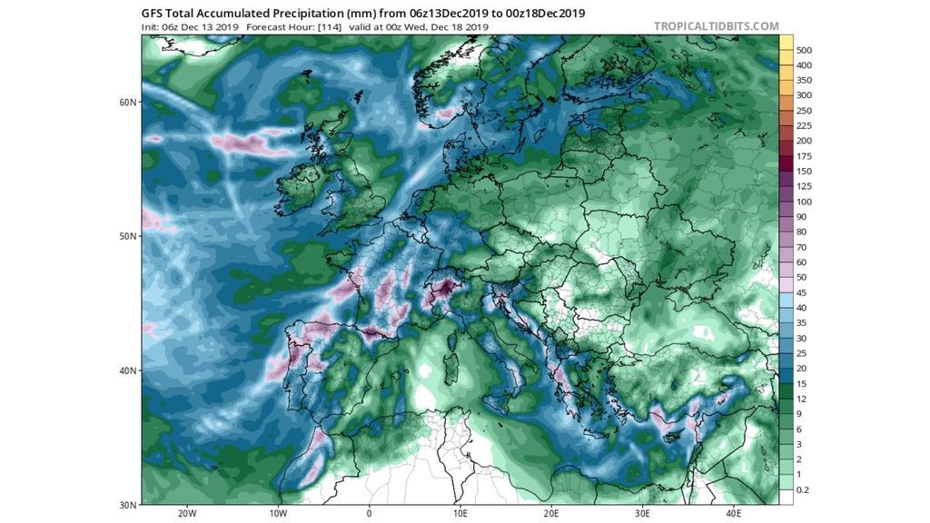 lluvias miercoles