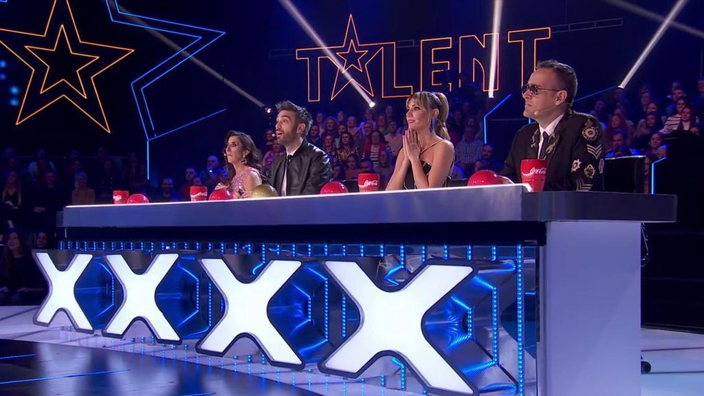 Así han quedado los porcentajes de la cuarta semifinal de 'Got Talent'