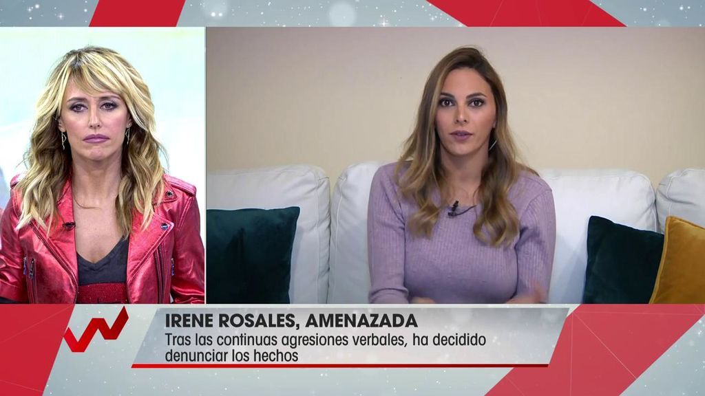 Irene Rosales descubre quién podría estar detrás de las amenazas que recibe
