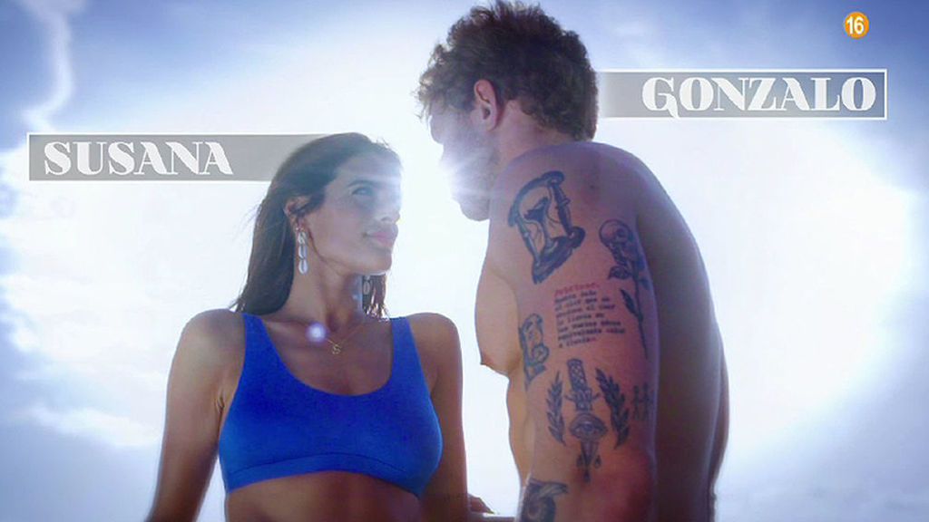 Susana y Gonzalo en 'La isla de las tentaciones'