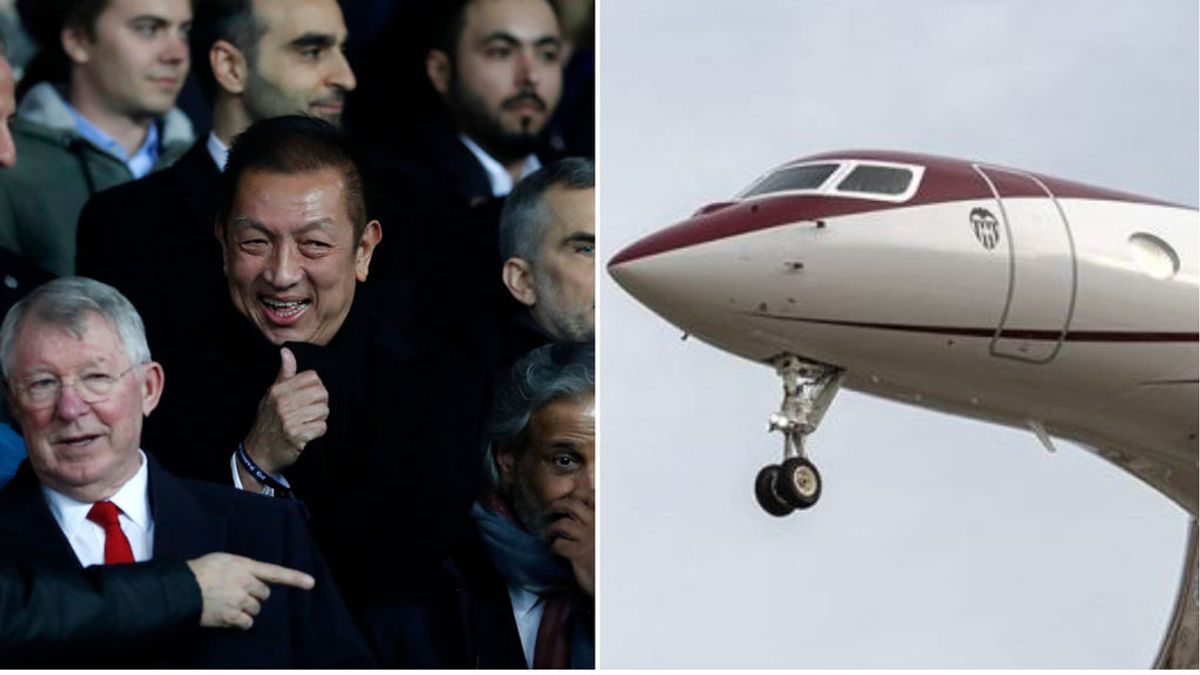 Peter Lim se compra un jet privado de 65 millones de euros y lo customiza con el escudo del Valencia
